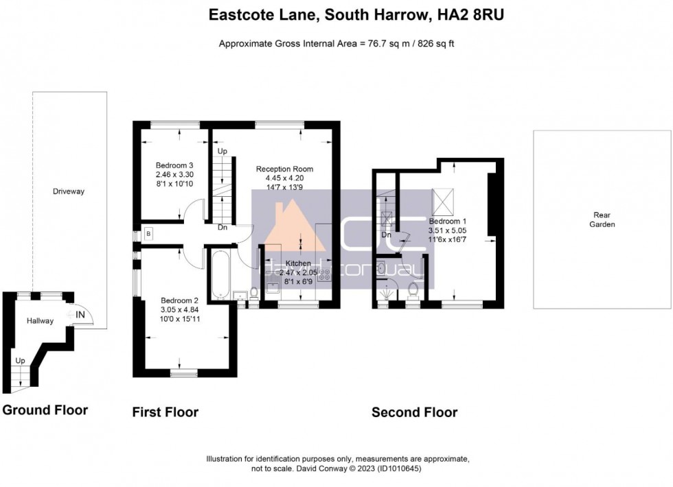 Floorplan for Eastcote Lane, South Harrow, HA2 8RU