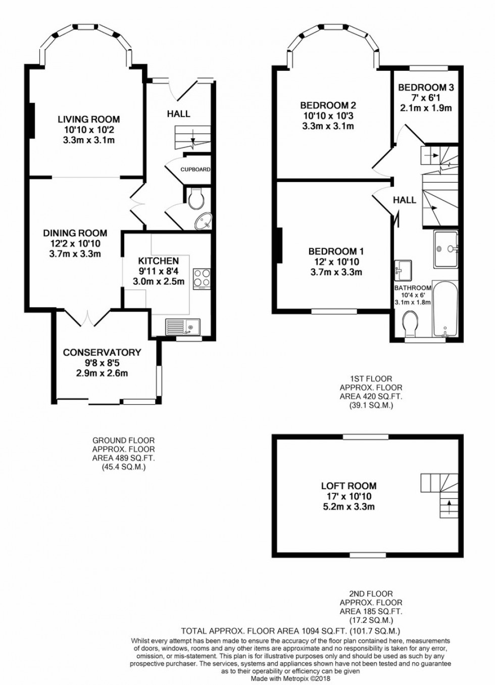 Floorplan for Arundel Drive, South Harrow HA2 8PR