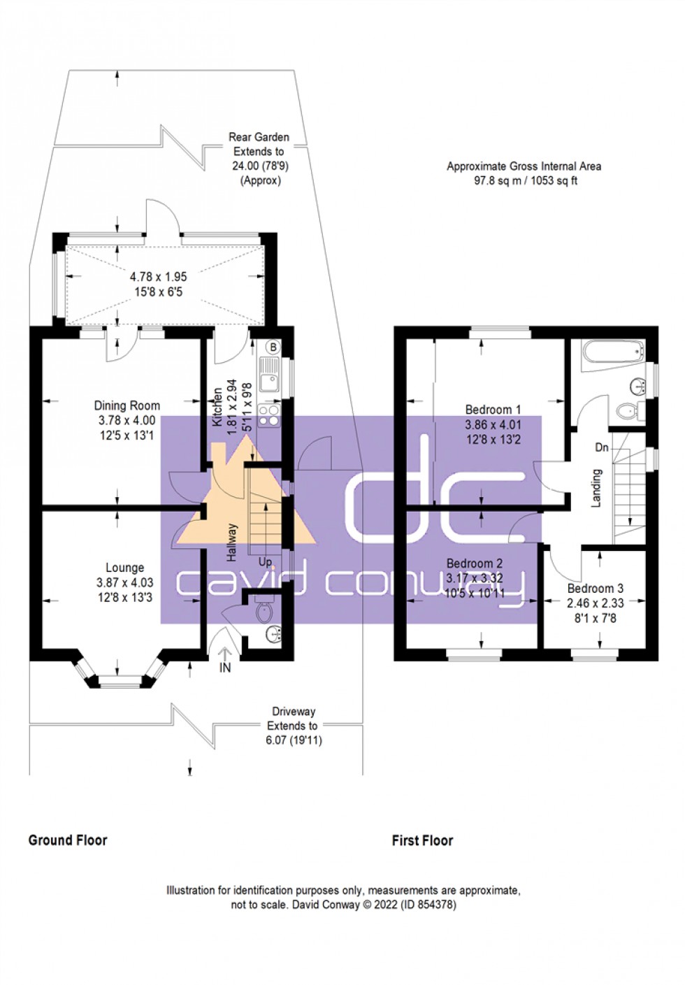 Floorplan for Halsbury Road East, Northolt, UB5 4PY