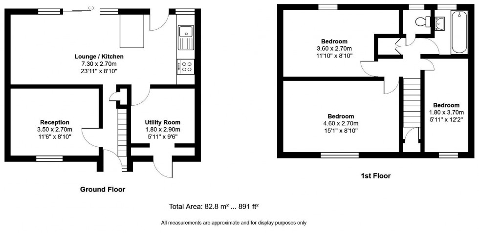 Floorplan for Southwell Avenue, Northolt, UB5 4DY