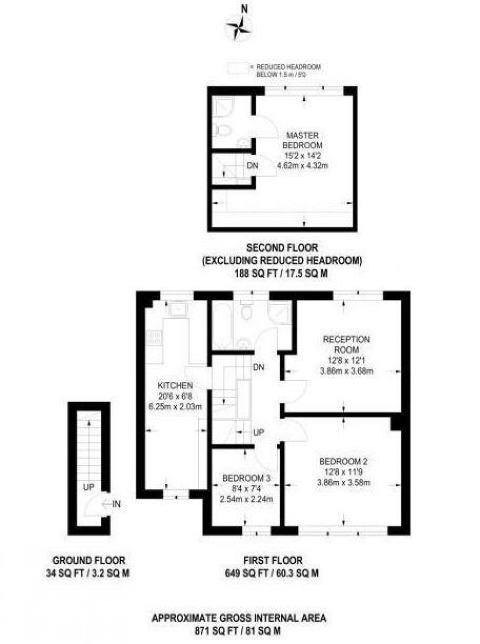 Floorplan for Balfour Road, Harrow, HA1 1RJ