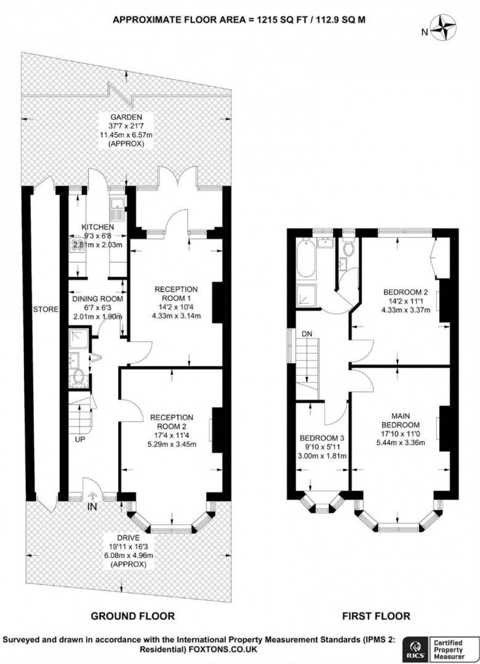 Floorplan for Cecil Avenue, Wembley, HA9 7DU