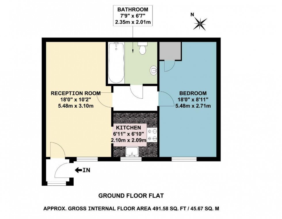 Floorplan for Allington Close, Greenford, UB6 8PH