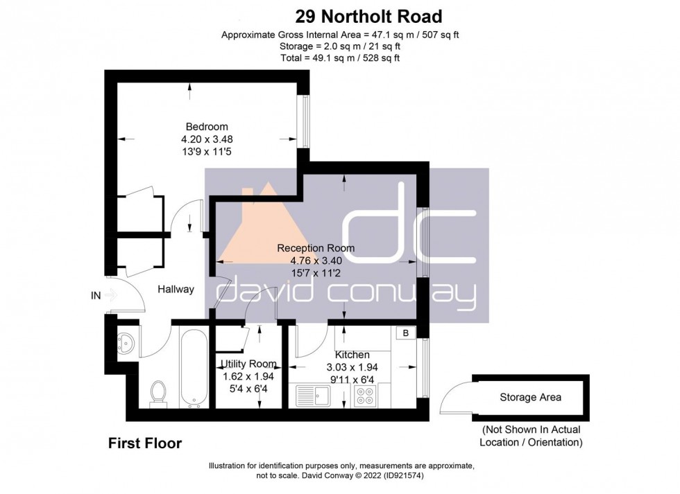 Floorplan for Northolt Road, Harrow, HA2 0LS