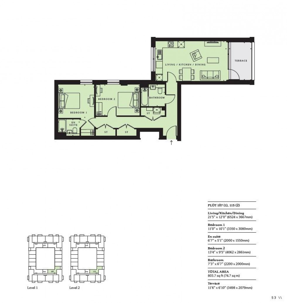 Floorplan for Focus Apartments, Harrow View, Harrow, HA1 4GN