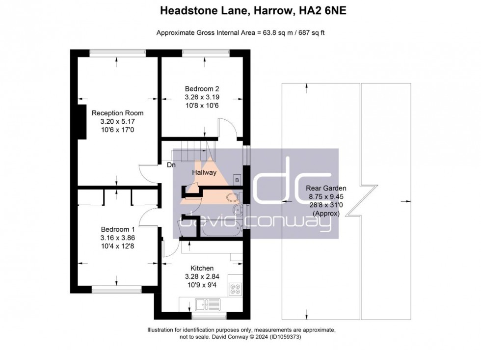 Floorplan for Headstone Lane, Harrow, HA2 6NE
