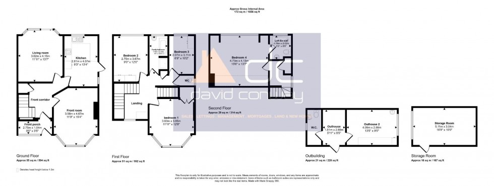 Floorplan for Treve Avenue, Harrow, HA1 4AJ