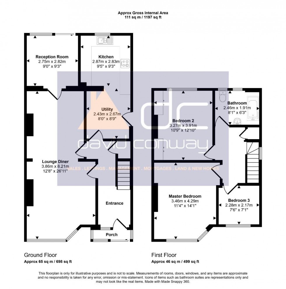 Floorplan for Manor Road, Harrow, HA1 2PF