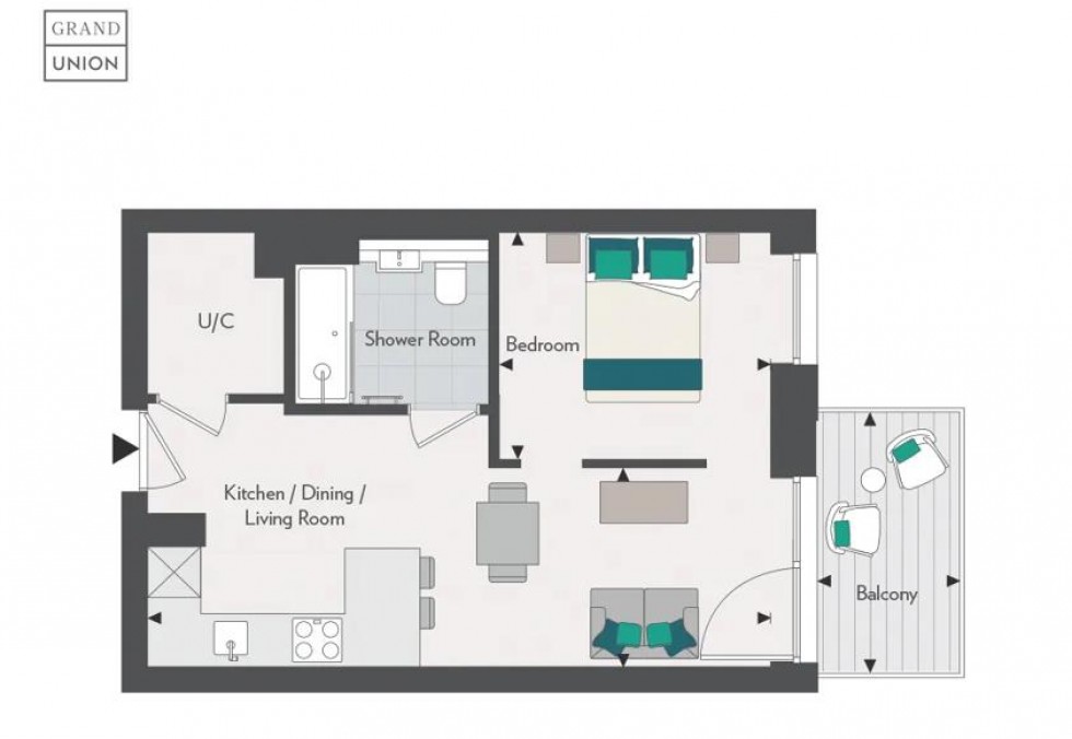 Floorplan for Peninsula House, Grand Union, Beresford Avenue, Wembley, HA0 1NW