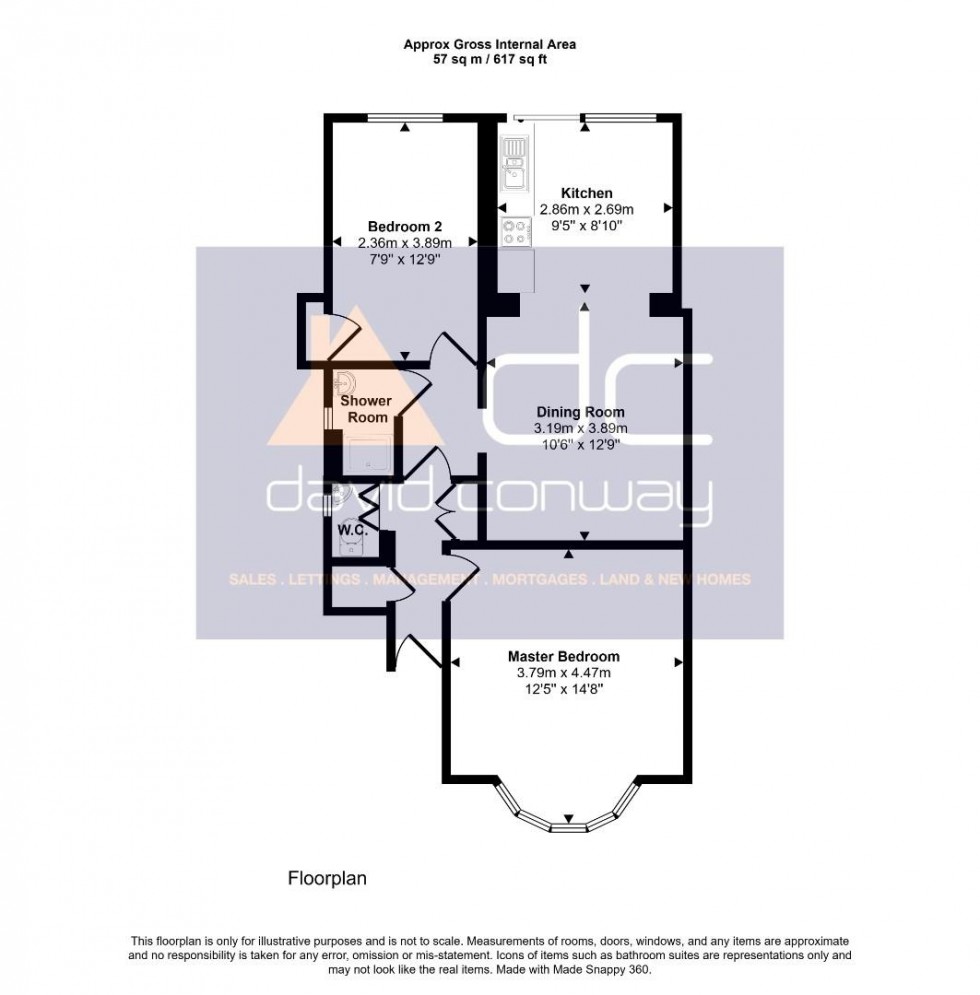 Floorplan for Eastcote Lane, South Harrow, HA2 8BW