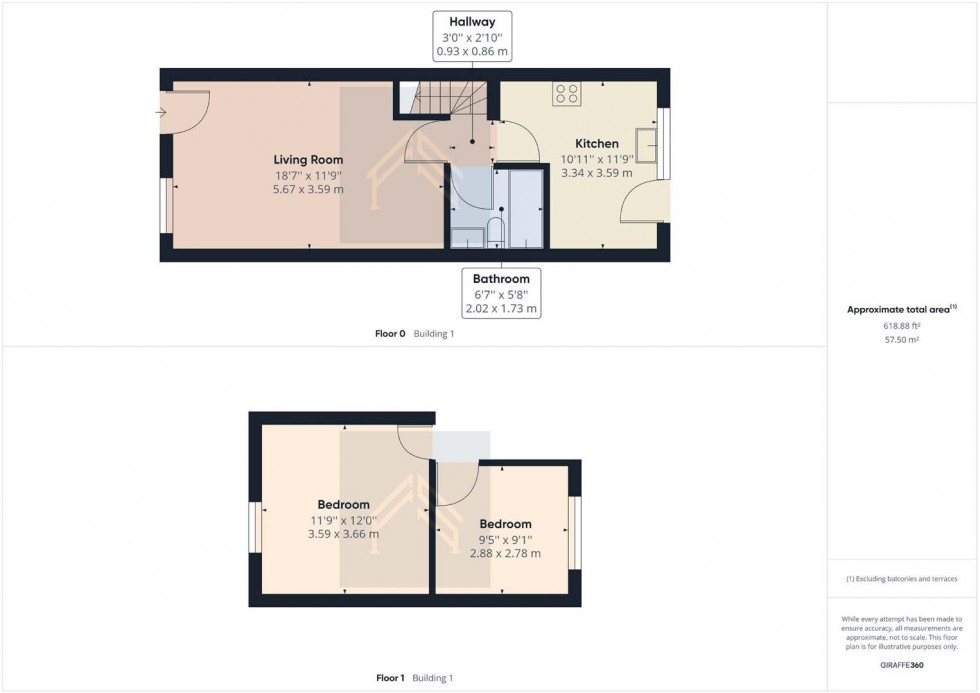 Floorplan for The Cottage, Ealing Road, Northolt, UB5 6AD