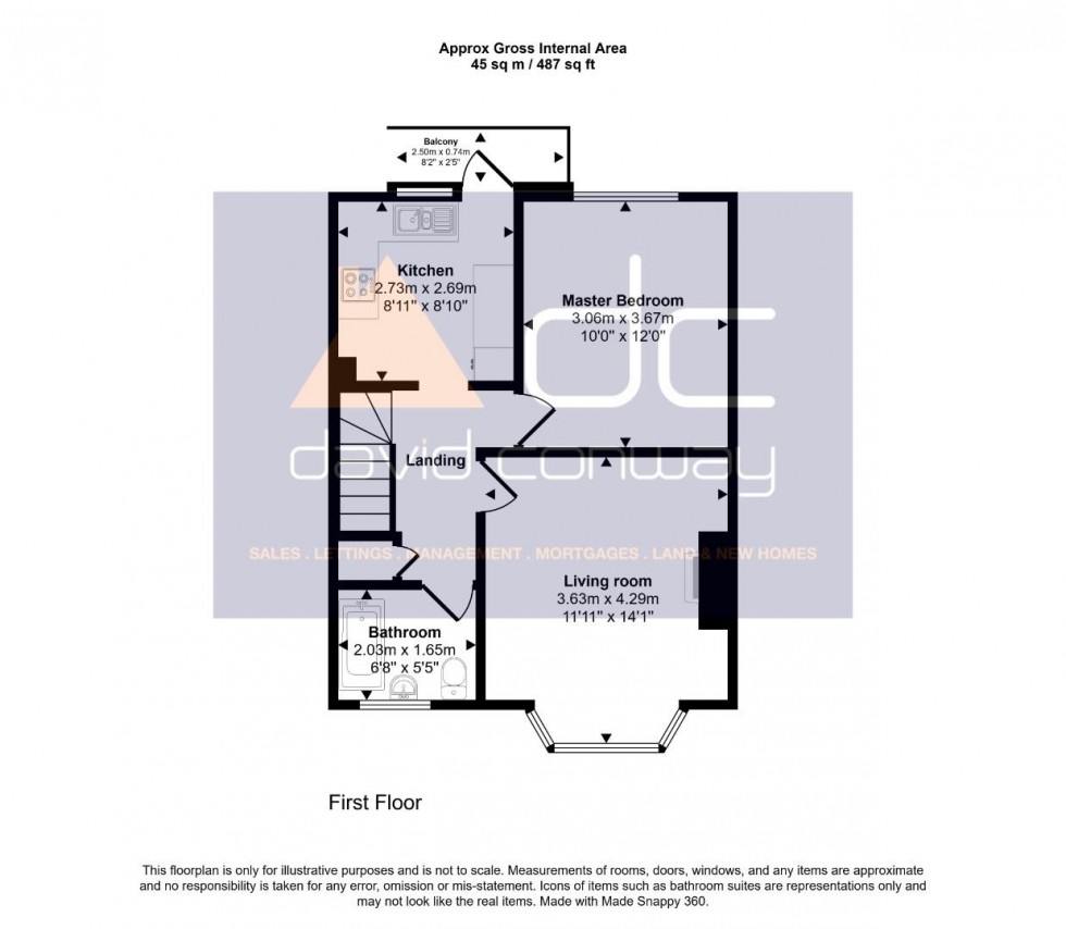 Floorplan for Reading Road, Northolt, UB5 4PJ