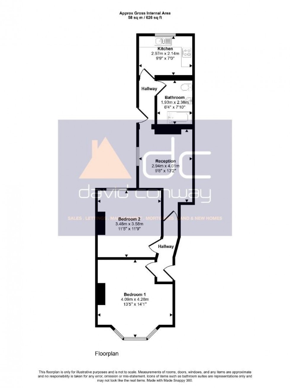 Floorplan for Headstone Road, Harrow, HA1 1PE