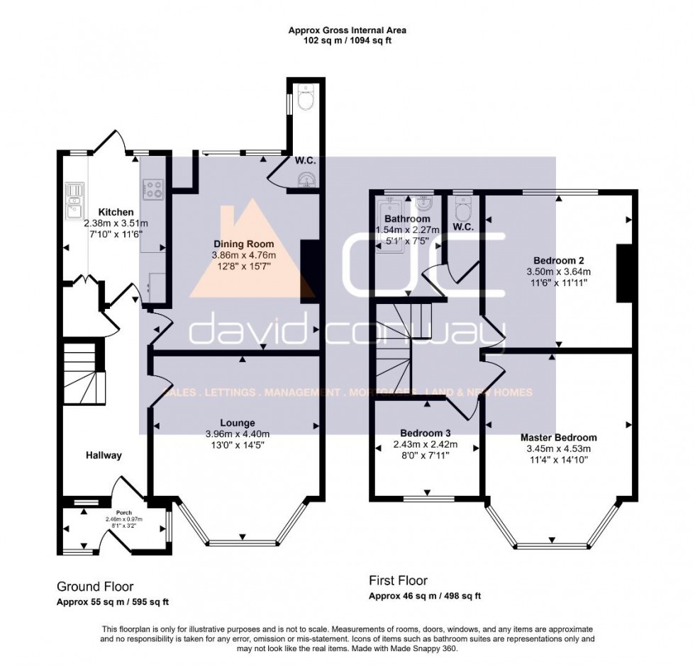 Floorplan for Northolt Road, South Harrow, HA2 8JD
