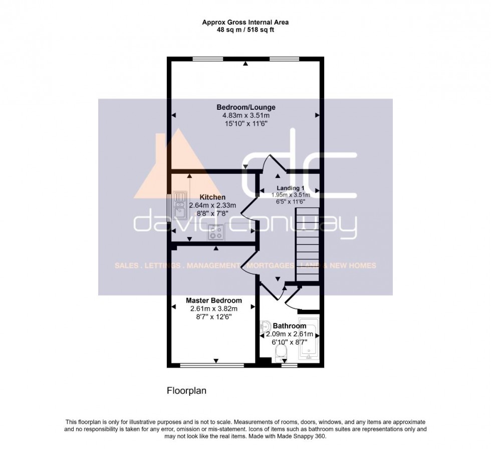 Floorplan for Somervell Road, Harrow HA2 8TT