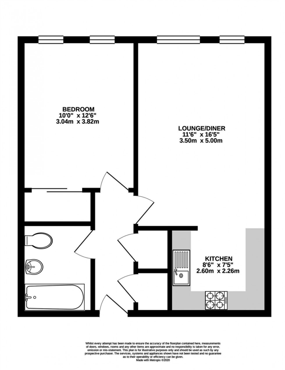Floorplan for East croft House, Northolt Road, South Harrow, HA2 0ES